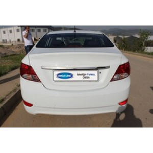 OMSA Hyundai Accent Blue Krom Bagaj Çıtası 2011-2017 Arası