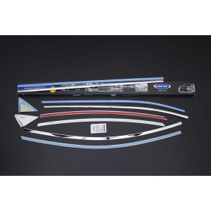 OMSA Hyundai Elantra Krom SD Cam Çerçevesi 10 Parça 2011-2015 Arası
