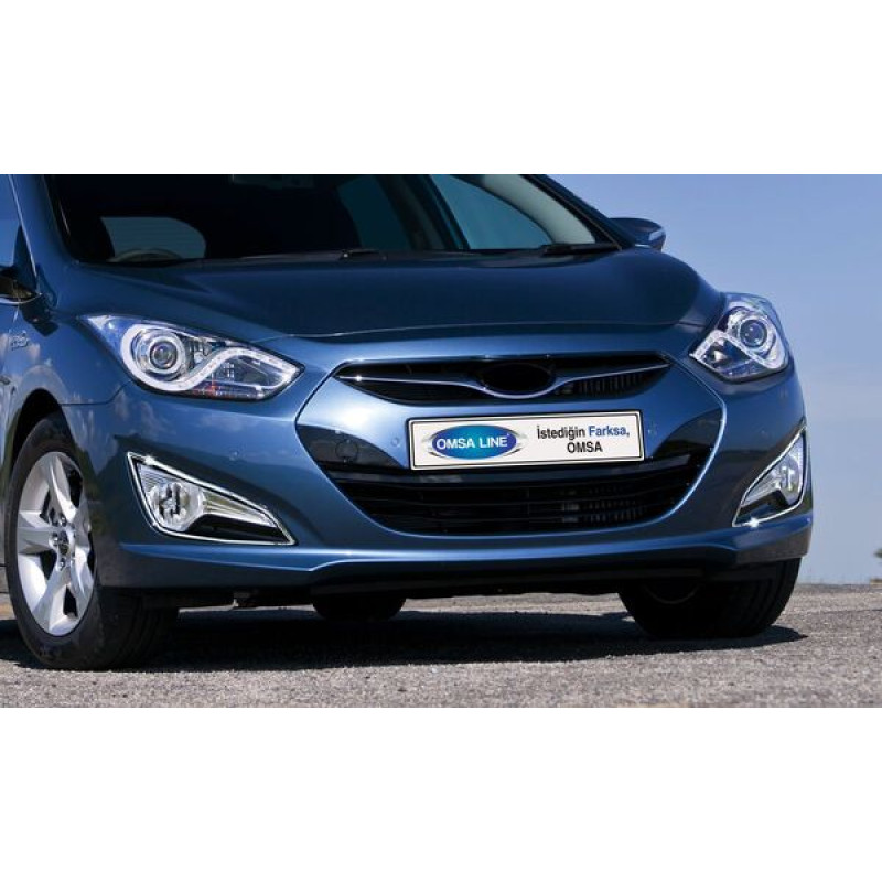 OMSA Hyundai i40 Sedan Krom Sis Farı Çerçevesi 2 Parça 2011 ve Sonrası