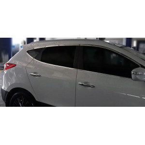 OMSA Hyundai İx35 Krom Cam Çerçevesi 10 Parça 2009-2015 Arası