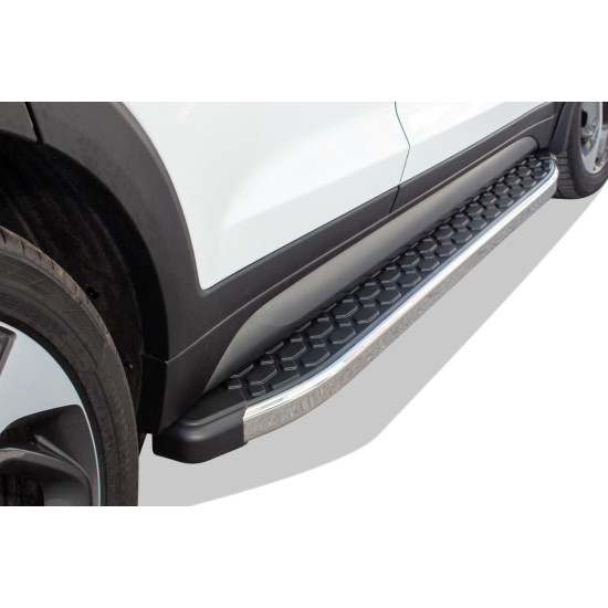 OMSA Hyundai Tucson Blackline Yan Basamak Krom 2015-2019 Arası