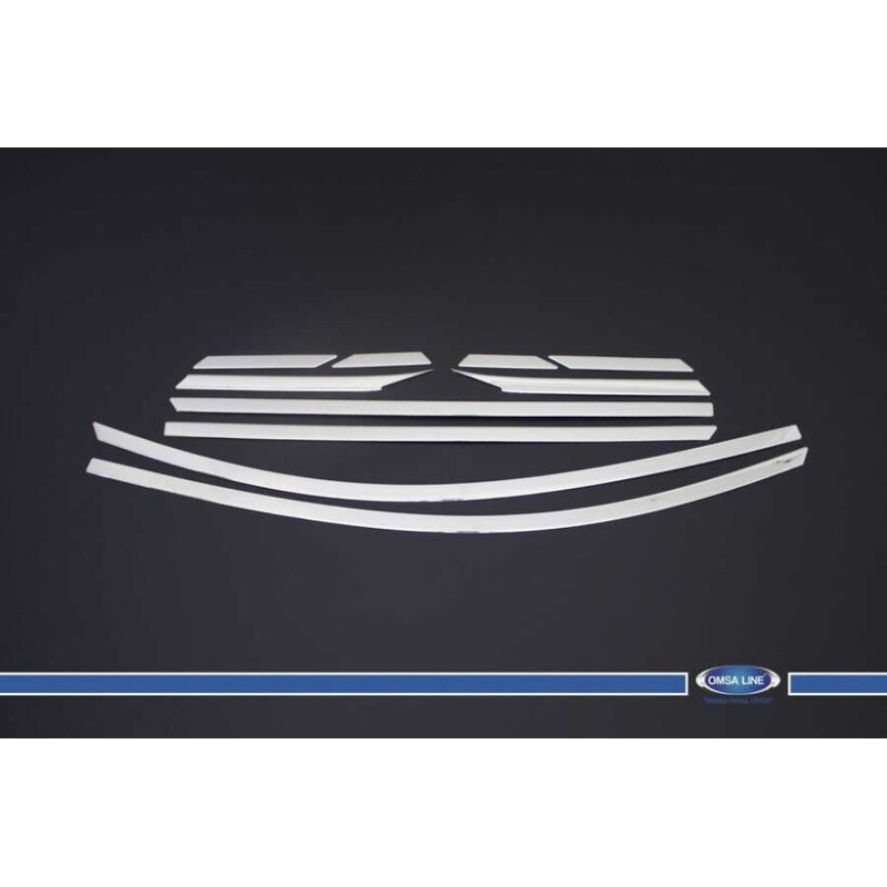 OMSA Hyundai Tucson Krom Cam Üst Çerçevesi 10 Parça 2015-2020 Arası
