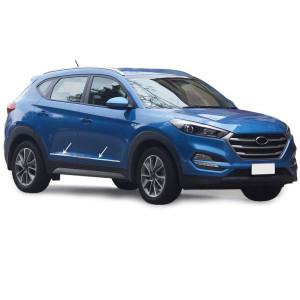 OMSA Hyundai Tucson Krom Yan Kapı Çıtası 4 Parça 2015-2020 Arası