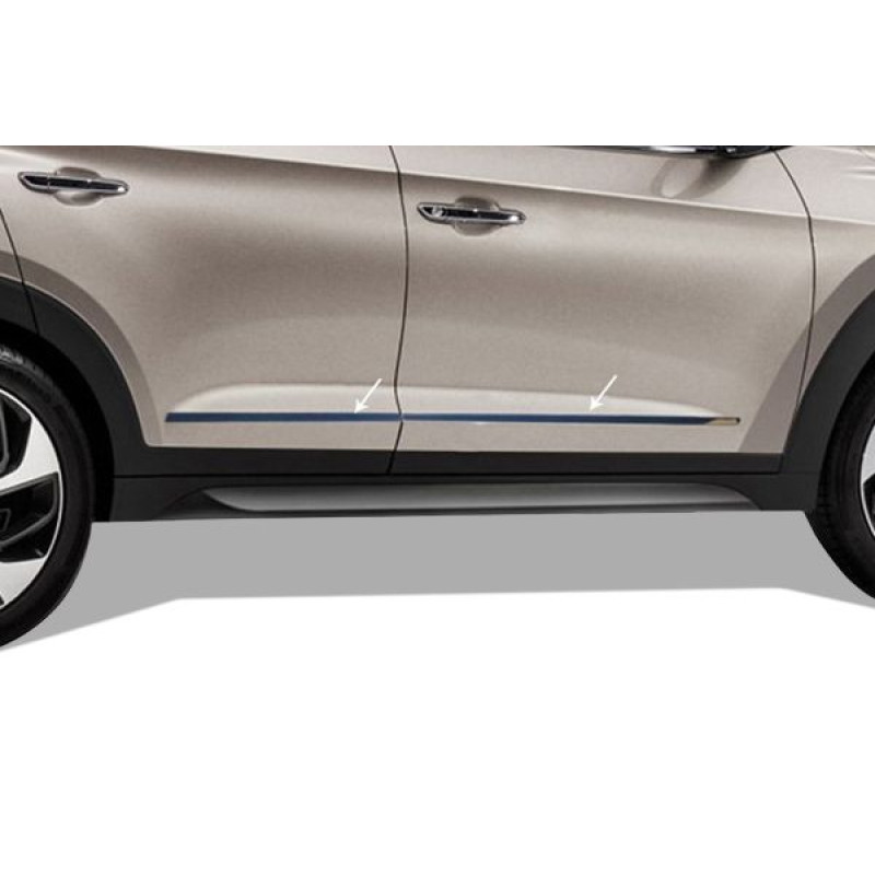 OMSA Hyundai Tucson Krom Yan Kapı Çıtası 4 Parça 2015-2020 Arası