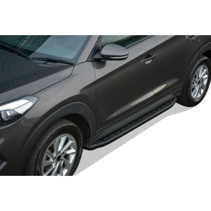 OMSA Hyundai Tucson Proside Yan Basamak Siyah 2015-2019 Arası