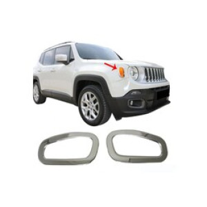 OMSA Jeep Renegade Krom Sinyal Çerçevesi 2 Parça 2014 ve Sonrası
