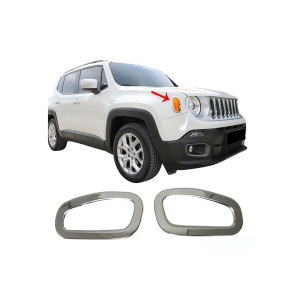 OMSA Jeep Renegade Krom Sinyal Çerçevesi 2 Parça 2014 ve Sonrası