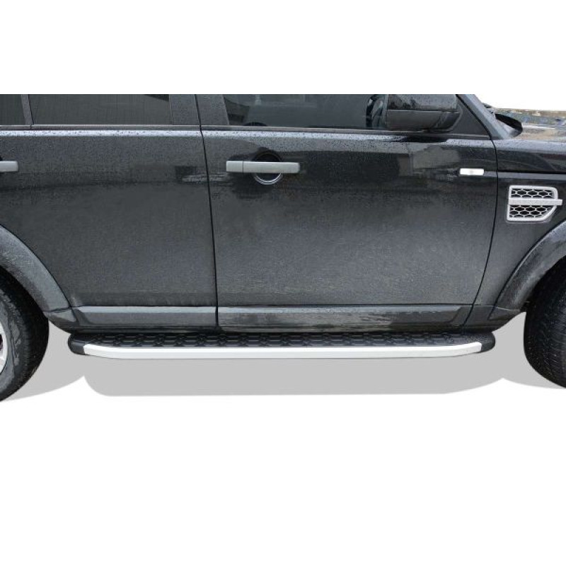 OMSA Land Rover Discovery 3-4 Blackline Yan Basamak Alüminyum 2004-2017 Arası