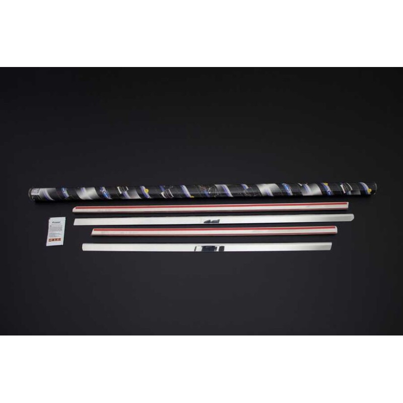OMSA Mercedes C Class W203 SD Krom Cam Alt Çıtası 4 Parça 2001-2007 Arası