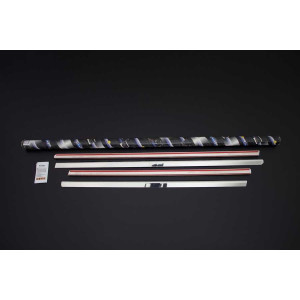 OMSA Mercedes C Class W203 SD Krom Cam Alt Çıtası 4 Parça 2001-2007 Arası