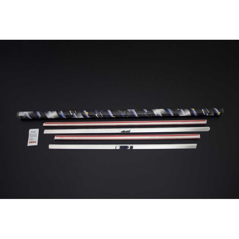OMSA Mercedes C Class W203 SD Krom Cam Alt Çıtası 4 Parça 2001-2007 Arası