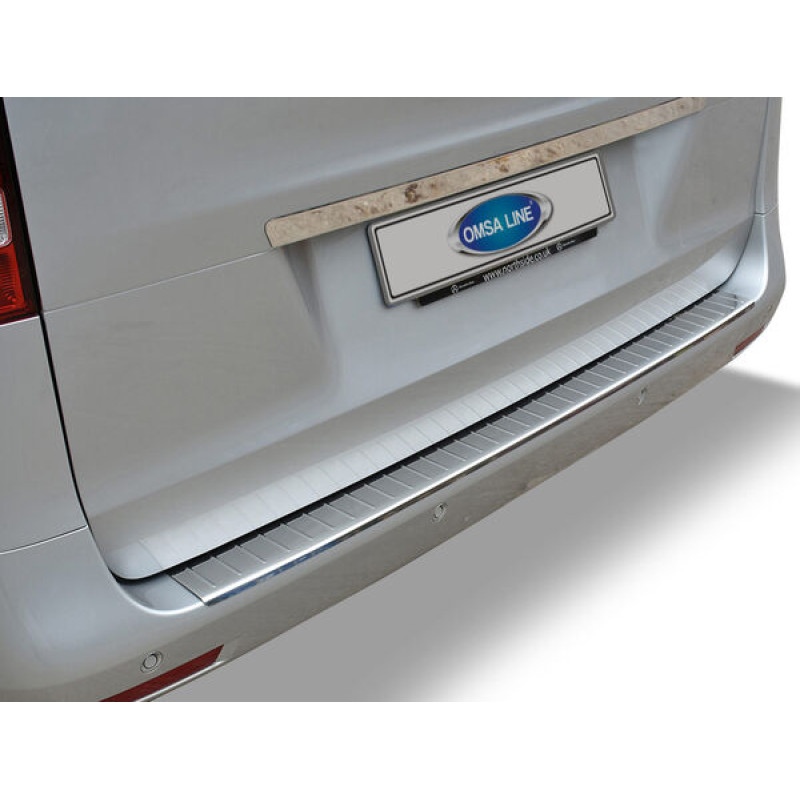 OMSA Mercedes Vito W447 Krom Arka Tampon Eşiği Taşlı 2014 ve Sonrası