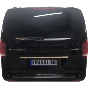 OMSA Mercedes Vito W447 Krom Bagaj Camı Alt Çıtası 2014 ve Sonrası