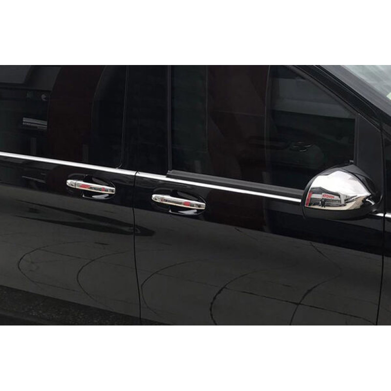 OMSA Mercedes Vito W447 Krom Kapı Kolu 4 Kapı Sensörsüz 2014 ve Sonrası