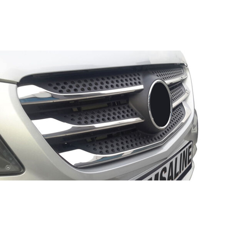 OMSA Mercedes Vito W447 Krom Ön Panjur 5 Parça 2019-2024 Arası