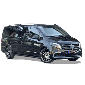 OMSA Mercedes Vito W447 Krom Ön Tampon Alt Çıtası 3 Parça 2024 ve Sonrası