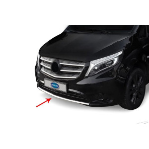 OMSA Mercedes Vito W447 Krom Ön Tampon Difüzör Çıtası 2014-2024 Arası