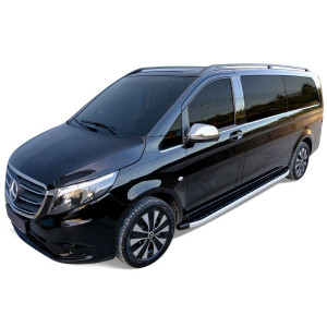 OMSA Mercedes Vito W447 Proside Yan Basamak Alüminyum Uzun Şase 2014 ve Sonrası
