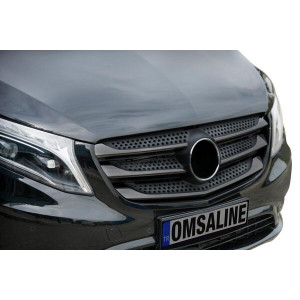 OMSA Mercedes Vito W447 Siyah Krom Ön Panjur 5 Parça 2014-2019 Arası