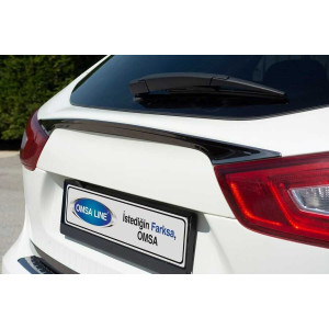 OMSA Nissan Qashqai Siyah Krom Bagaj Çıtası 2014-2021 Arası