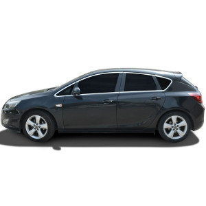 OMSA Opel Astra J HB Krom Cam Çerçevesi 12 Parça 2010-2014 Arası