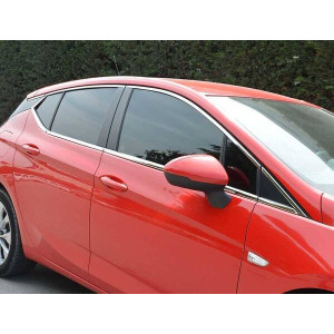 OMSA Opel Astra K HB Krom Cam Çerçevesi 16 Parça 2015-2021 Arası