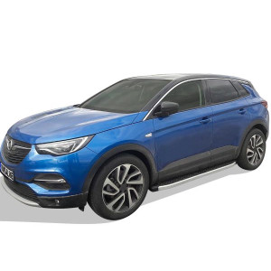 OMSA Opel Grandland X Blackline Yan Basamak Alüminyum 2017-2024 Arası