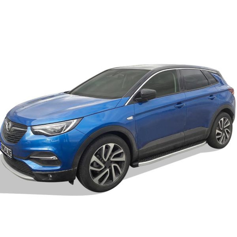 OMSA Opel Grandland X Blackline Yan Basamak Alüminyum 2017-2024 Arası