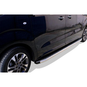 OMSA Opel Zafira Life Blackline Yan Basamak Krom Uzun Şase 2019 ve Sonrası