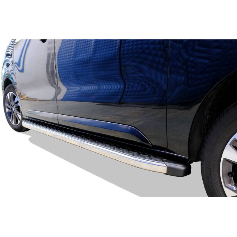 OMSA Opel Zafira Life Blackline Yan Basamak Krom Uzun Şase 2019 ve Sonrası