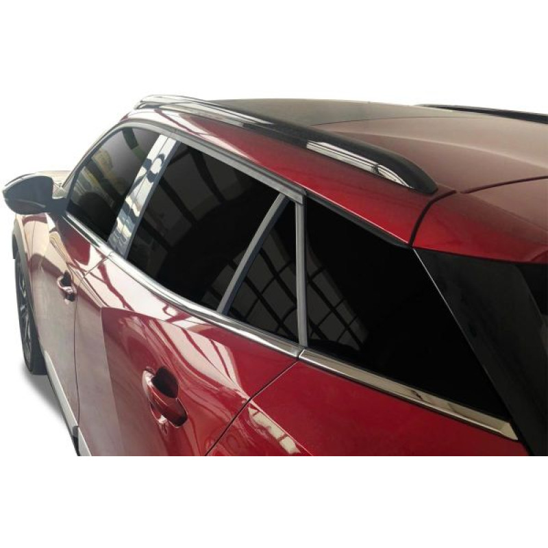 OMSA Peugeot 2008 EV Krom Cam Alt Çıtası 6 Parça 2023 ve Sonrası