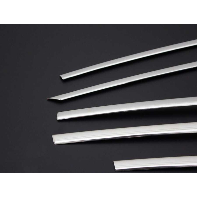 OMSA Peugeot 2008 Krom Cam Çerçevesi 12 Parça 2019 ve Sonrası
