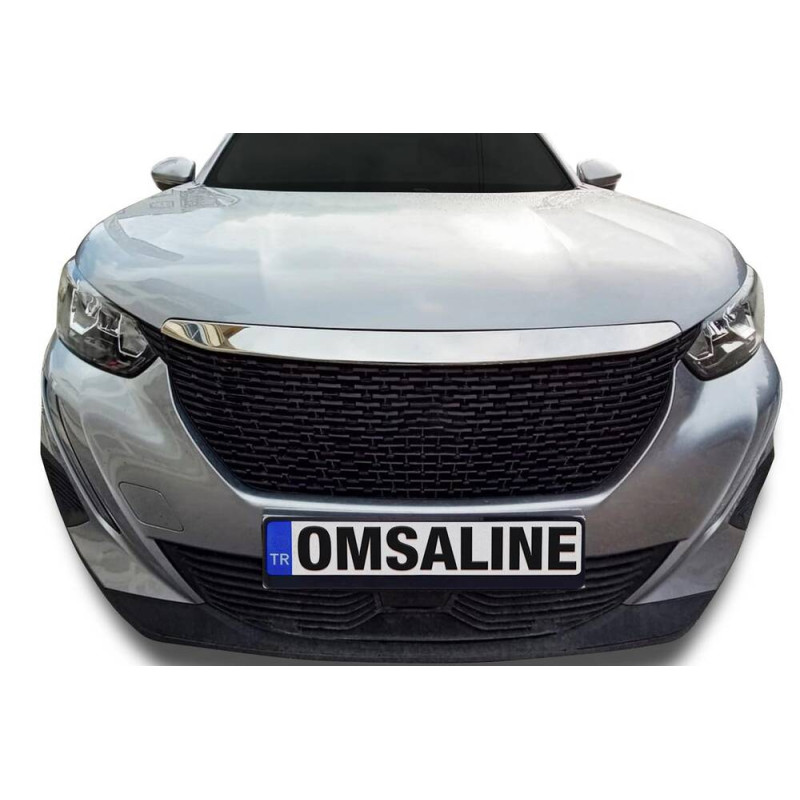 OMSA Peugeot 2008 Krom Ön Kaput Çıtası 2020-2024 Arası