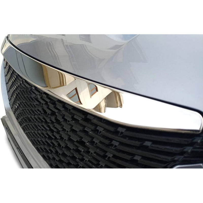 OMSA Peugeot 2008 Krom Ön Kaput Çıtası 2020-2024 Arası