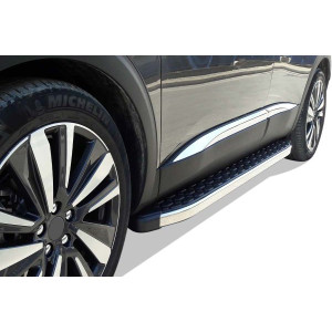 OMSA Peugeot 3008 Blackline Yan Basamak Krom 2016-2023 Arası
