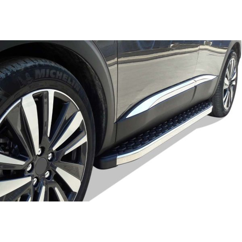 OMSA Peugeot 3008 Blackline Yan Basamak Krom 2016-2023 Arası