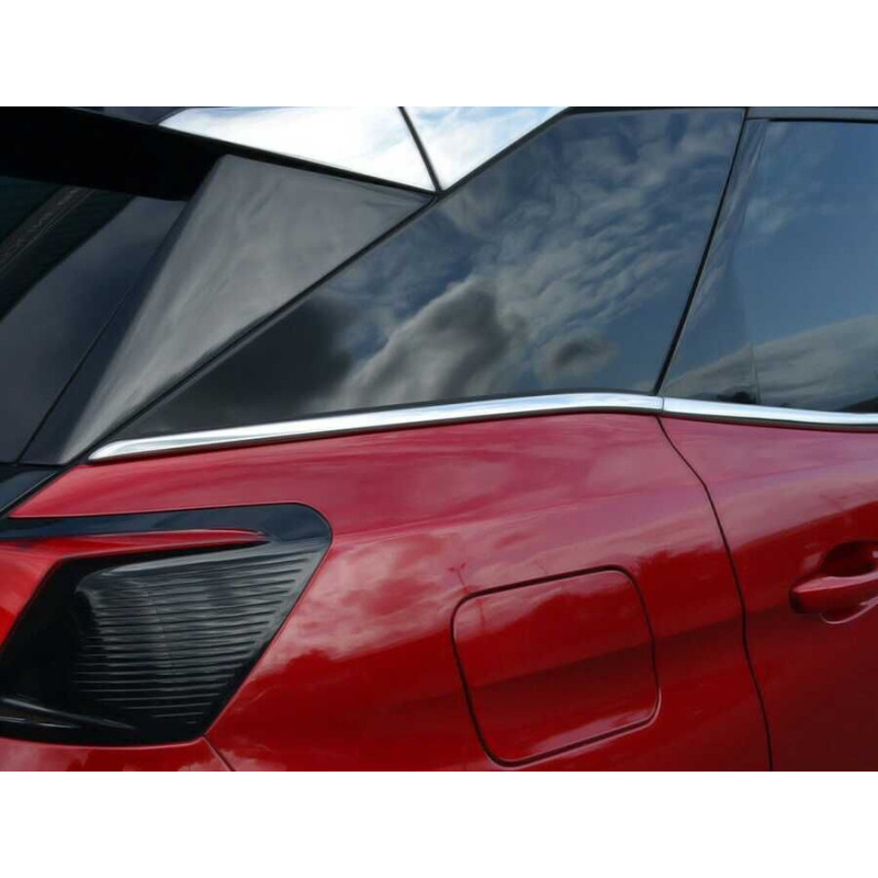 OMSA Peugeot 3008 Krom Cam Alt Çıtası 8 Parça 2016-2023 Arası