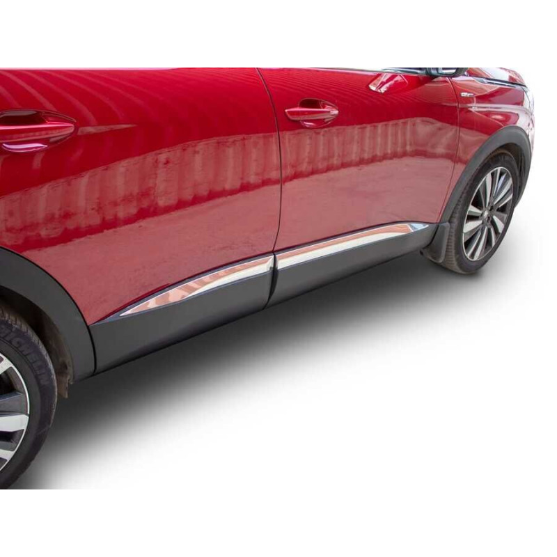 OMSA Peugeot 3008 Krom Yan Kapı Çıtası 4 Parça 2016-2023 Arası