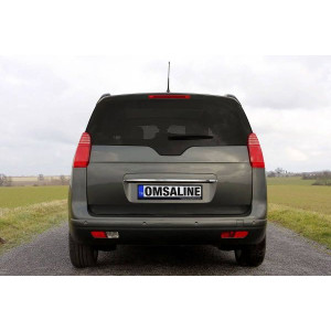 OMSA Peugeot 5008 Krom Bagaj Çıtası Plaka Üstü 2010-2016 Arası