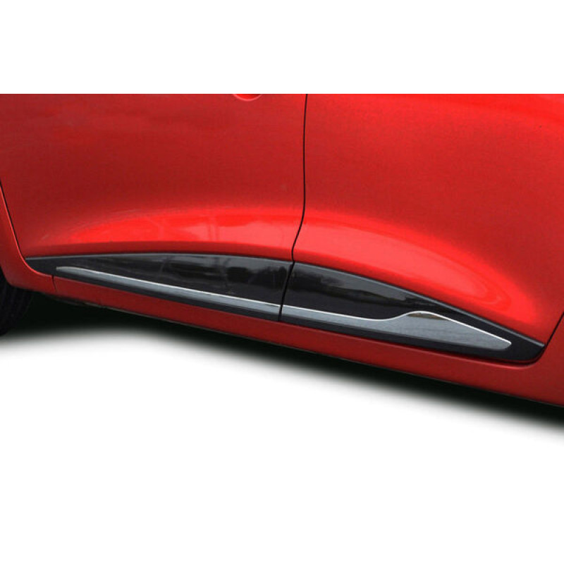 OMSA Renault Clio 4 HB/SW Krom Yan Kapı Çıtası 4 Parça Formlu 2012-2018 arası