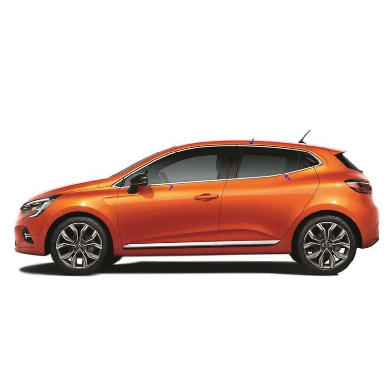 OMSA Renault Clio 5 Krom Cam Çerçevesi 12 Parça 2019-2025 Arası