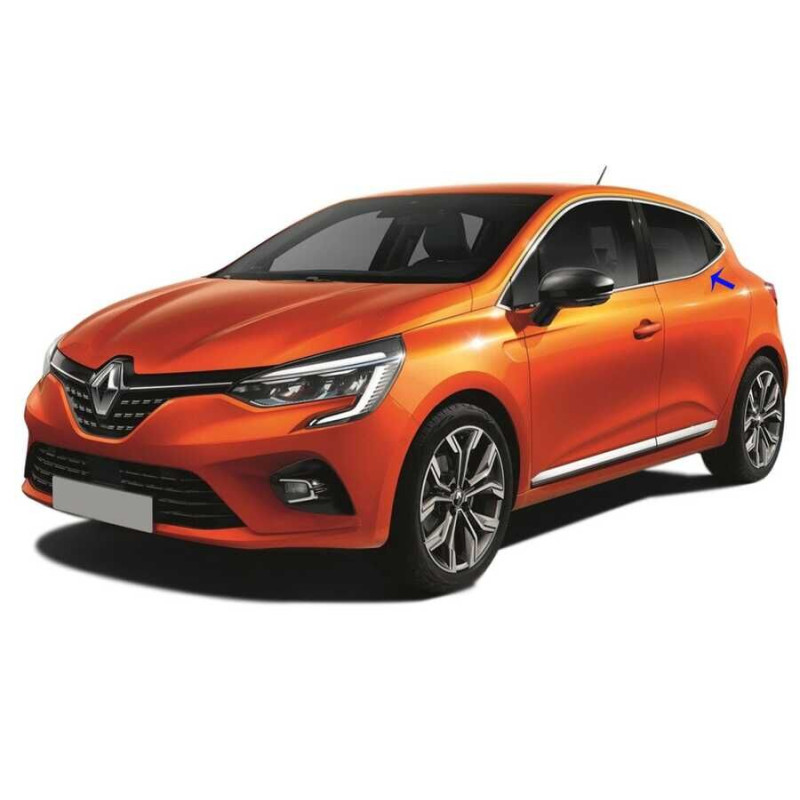 OMSA Renault Clio 5 Krom Cam Çerçevesi 12 Parça 2019-2025 Arası