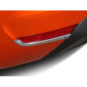 OMSA Renault Clio 5 Krom Reflektör Çıtası 2 Parça 2019-2022 Arası