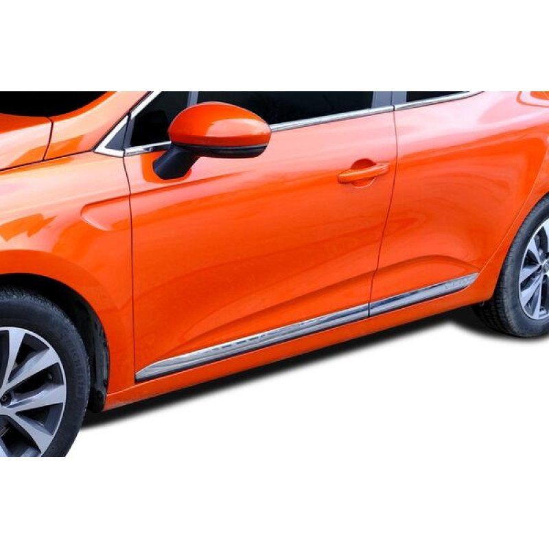 OMSA Renault Clio 5 Krom Yan Kapı Çıtası 4 Parça 2019-2022 Arası