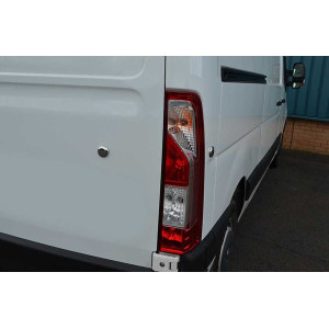 OMSA Renault Master Krom Bagaj Kapağı Tapa Kromu 4 Parça 2010-2024 Arası