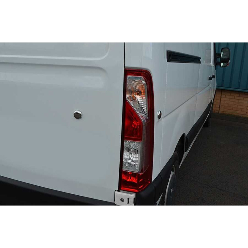 OMSA Renault Master Krom Bagaj Kapağı Tapa Kromu 4 Parça 2010-2024 Arası