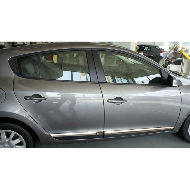 OMSA Renault Megane 3 Krom Yan Kapı Çıtası 4 Parça 2009-2016 Arası