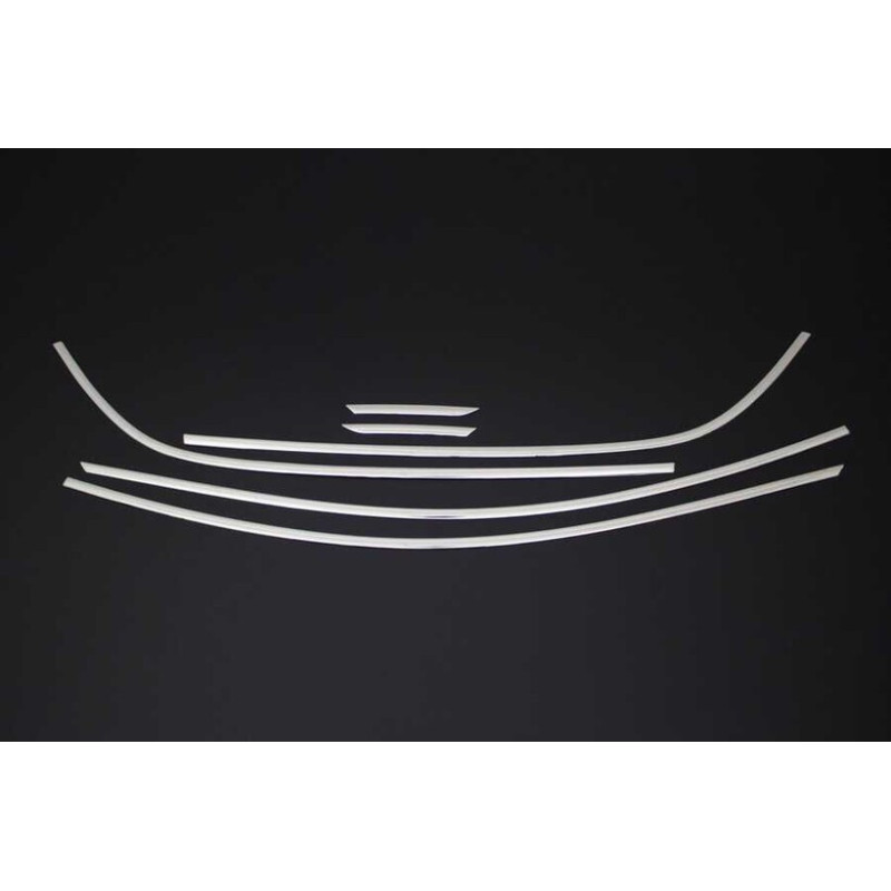 OMSA Renault Megane 4 HB Krom Üst Cam Çerçevesi 6 Parça 2016-2020 Arası