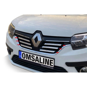 OMSA Renault Symbol 3 Krom Ön Panjur 6 Parça 2017 ve Sonrası