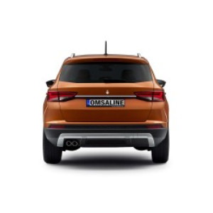 OMSA Seat Ateca Krom Plaka Üstü Çıta 2016 ve Sonrası